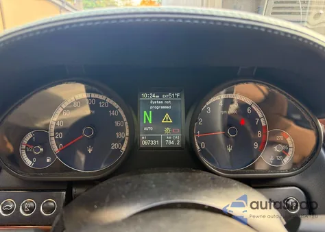 2005 Maserati Quattroporte M139 from USA, damaged, VIN ZAMCE39A450018466